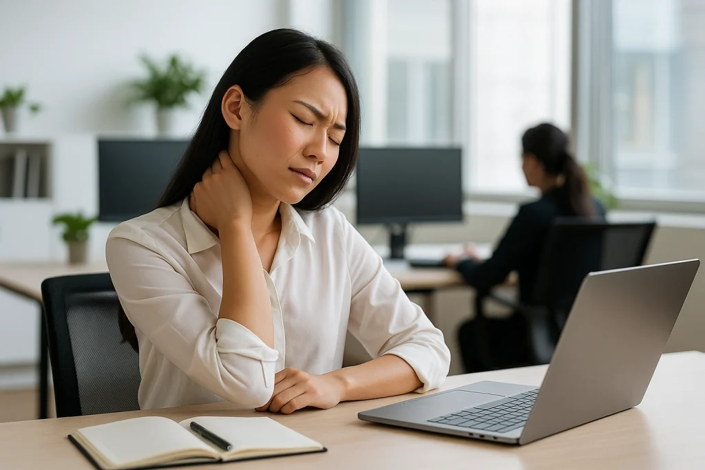 ฝังเข็มออฟฟิศซินโดรม ปวดหลังร้าวลงขา ออฟฟิศซินโดรม  ฝังเข็ม รักษาได้ 